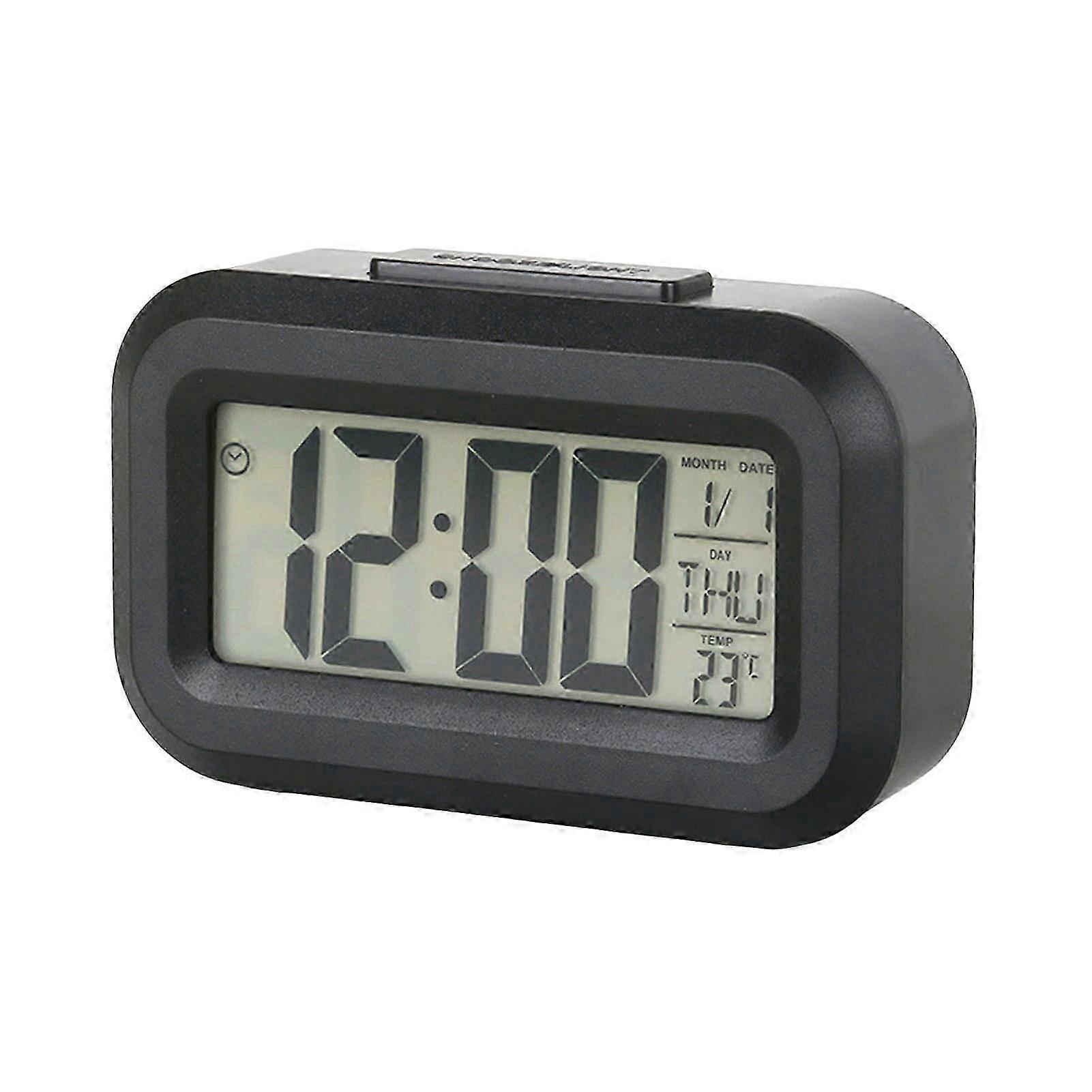 Digital Travel Alarm Clock Easy to Read Snooze Function 12/24-Hour Display Simple Operation Battery Operated Table Clock