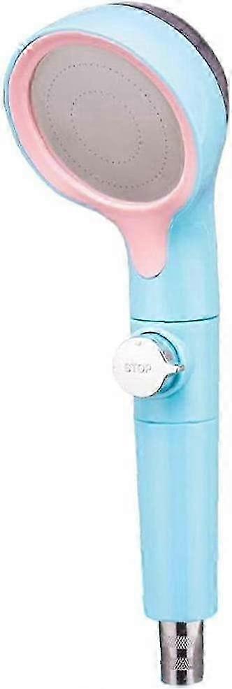 Water-Saving Handheld Shower Head for Spa Massage, Featuring a Pink Design and Pressurized Functionality