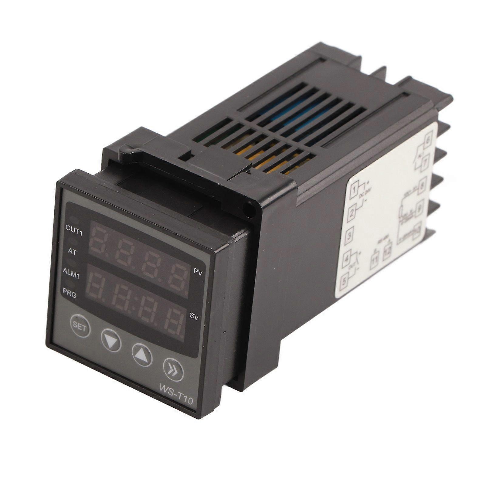 High quality  WS-T10-6 DC 24V Thermostat Temperature Controller PID Digital