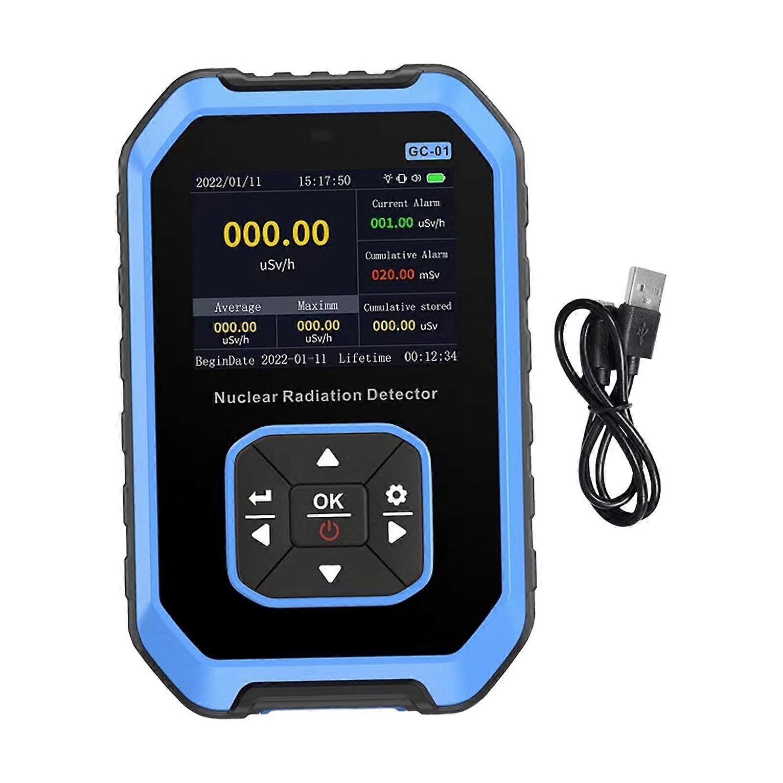 Geiger Counter Full Function Radiation Tester for Home Improvement Radiation