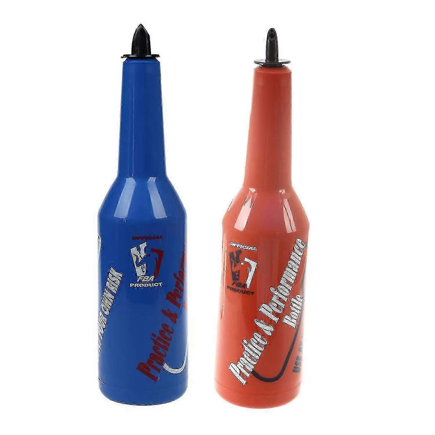 Bartender Practice Bar Pub Bottle Wine Cocktail Shaker in Red for Use with Various Brands