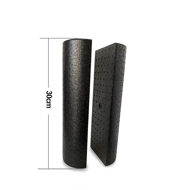 30*7.5Cm 半圆形 EPP 泡沫轴 泡沫卷 瑜伽 普拉提 健身 健身房 健身 运动 瑜伽块 按摩浮动点