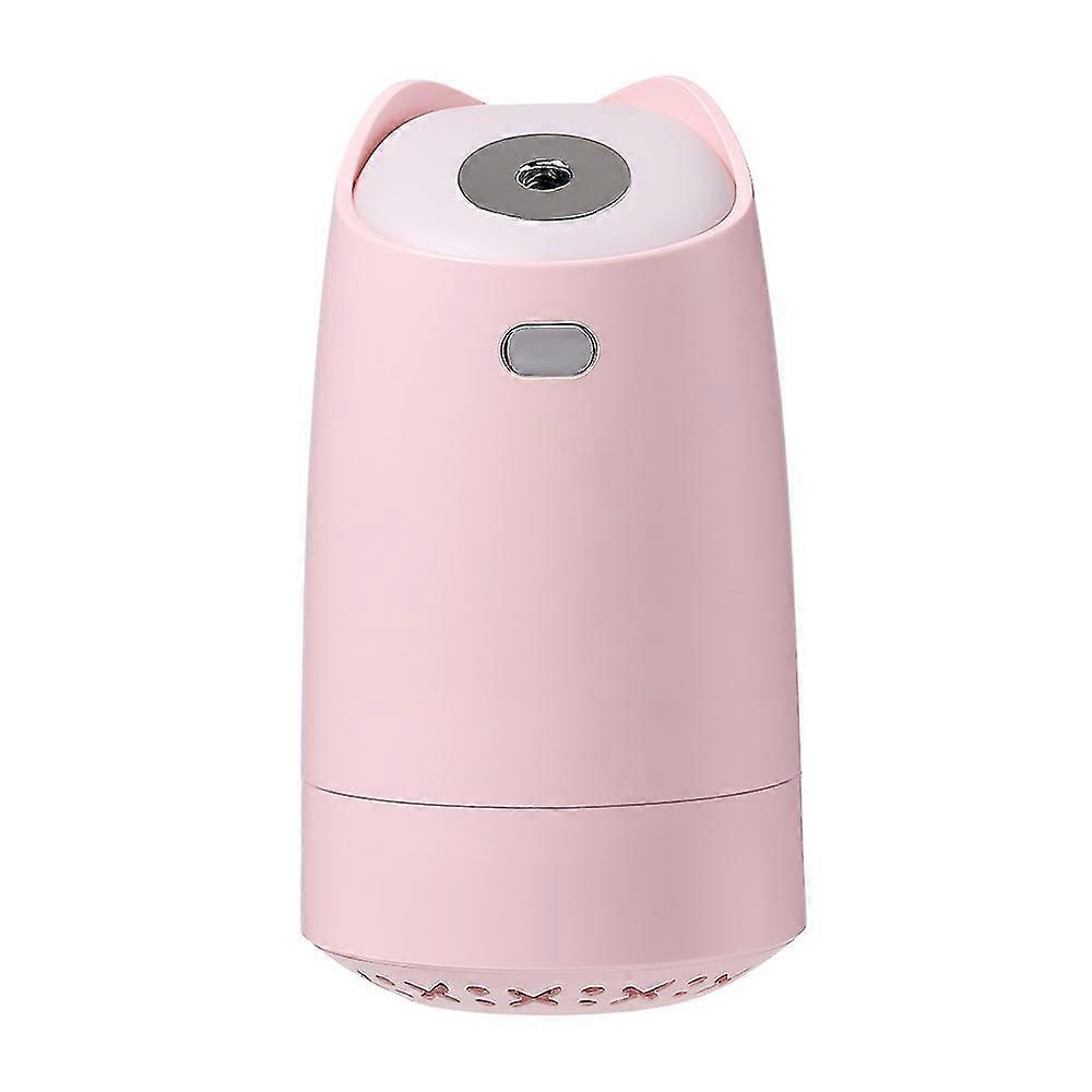 Pink Mini USB Desktop Humidifier for Bedroom Moisturizing