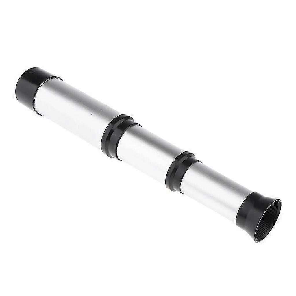 Pirate Telescope Adjustable High Power Monocular Scope Night Vision Silver