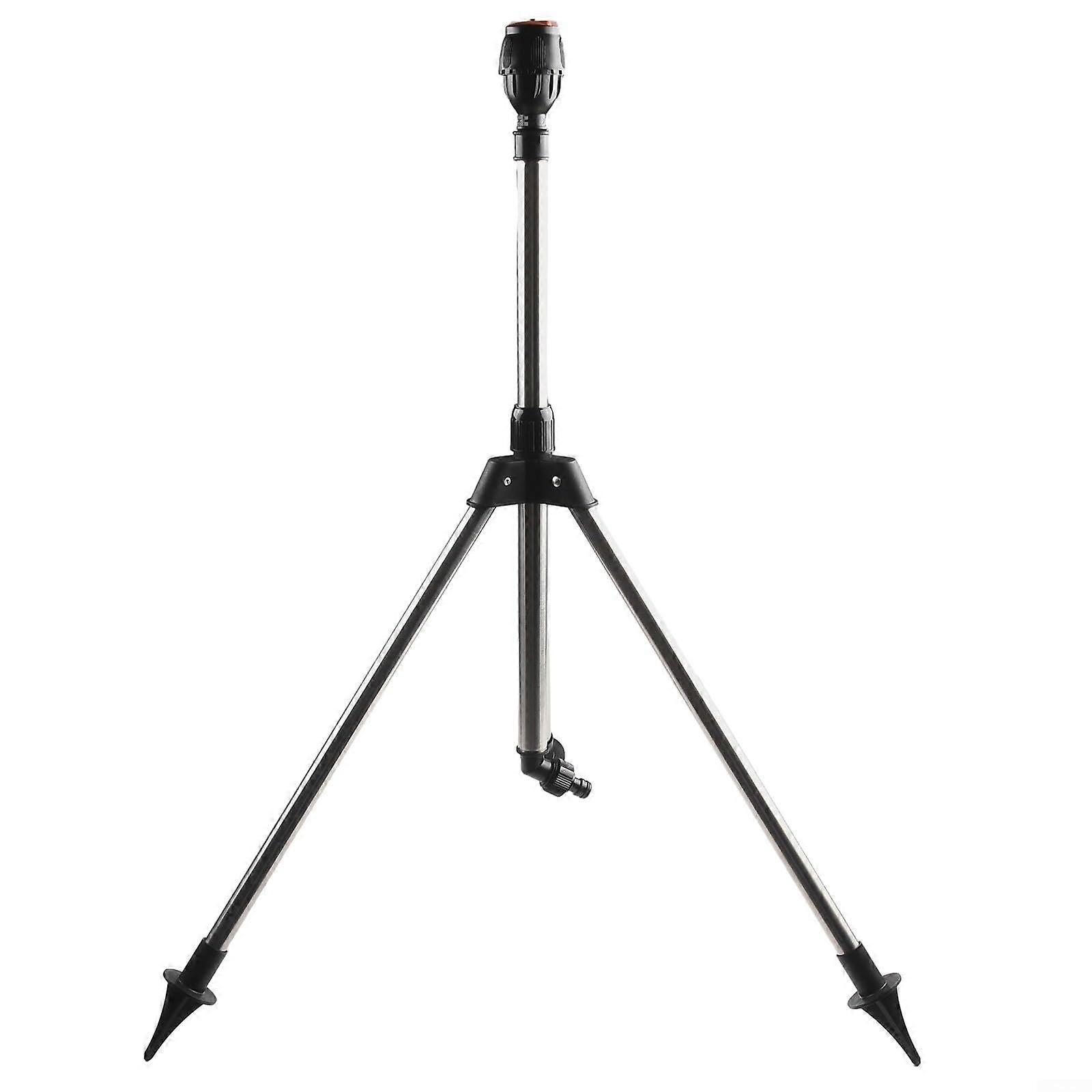 Automatic Rotating Garden Sprinkler with Adjustable Tripod, 360-Degree Spray Nozzle for Lawn Irrigation, Height Adjustable