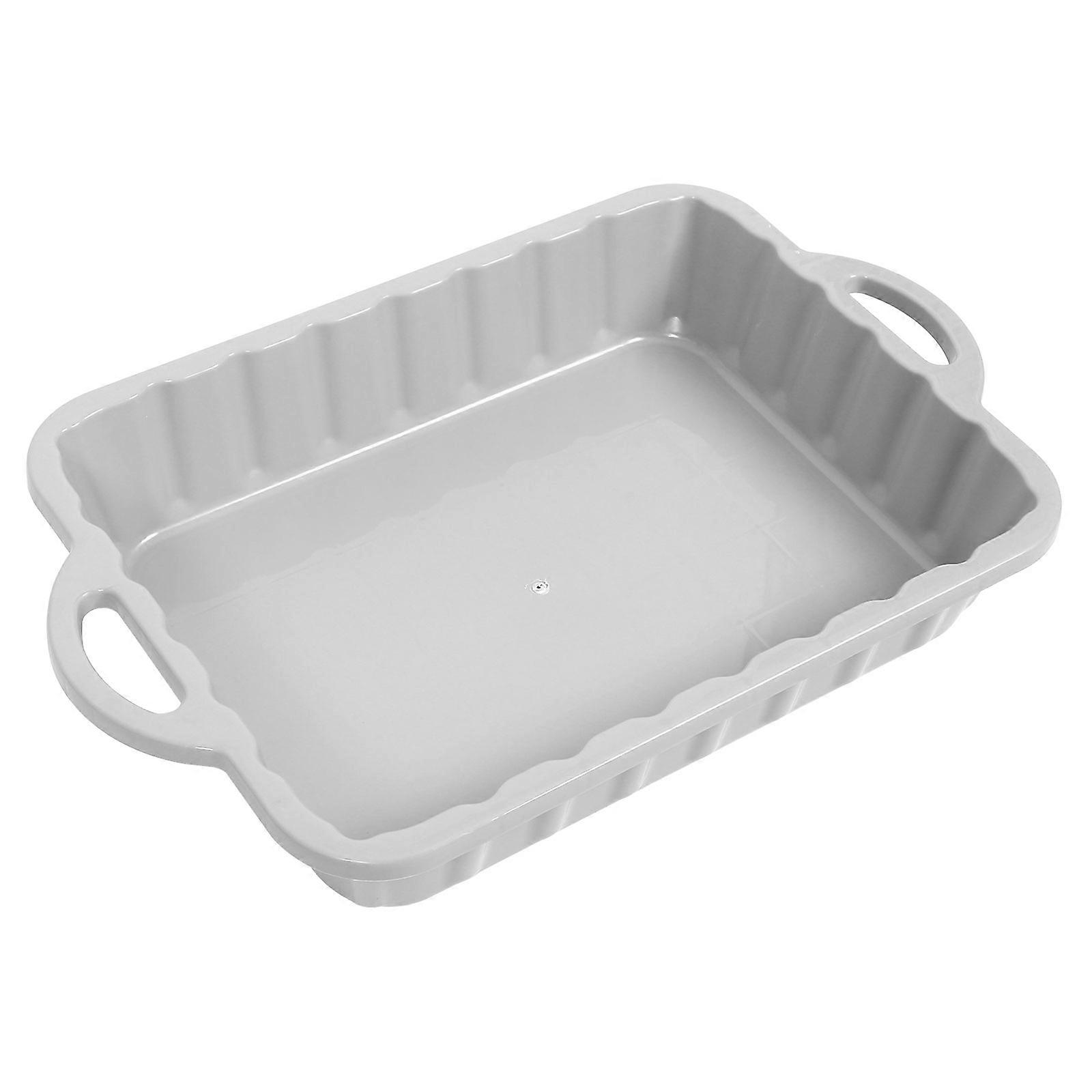 Leakproof Oil Drain Pan for Automotive Maintenance – Portable Engine Oil Collection Tray for Easy Cleaning and Parts Maintenance