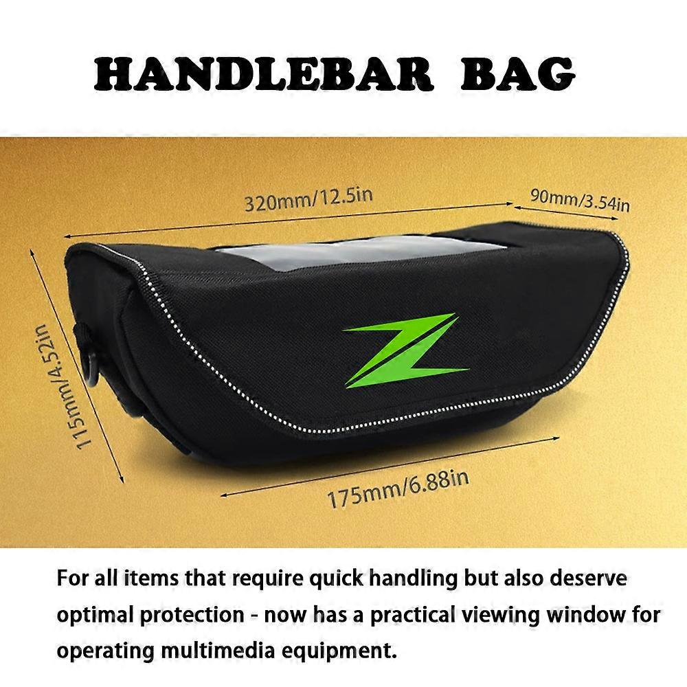Motorcycle accessory Waterproof And Dustproof Handlebar Storage Bag navigation Bag For Kawasaki z800 z250 z250sl z400 z900rs
