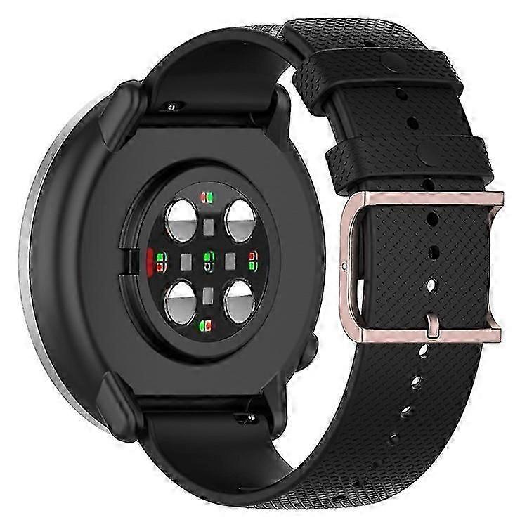 Compatible For Polar Ignite/Ignite2/Unite/Pacer Silicone Watch Strap Dots Design Square Buckle Wrist Band Replacement 20mm