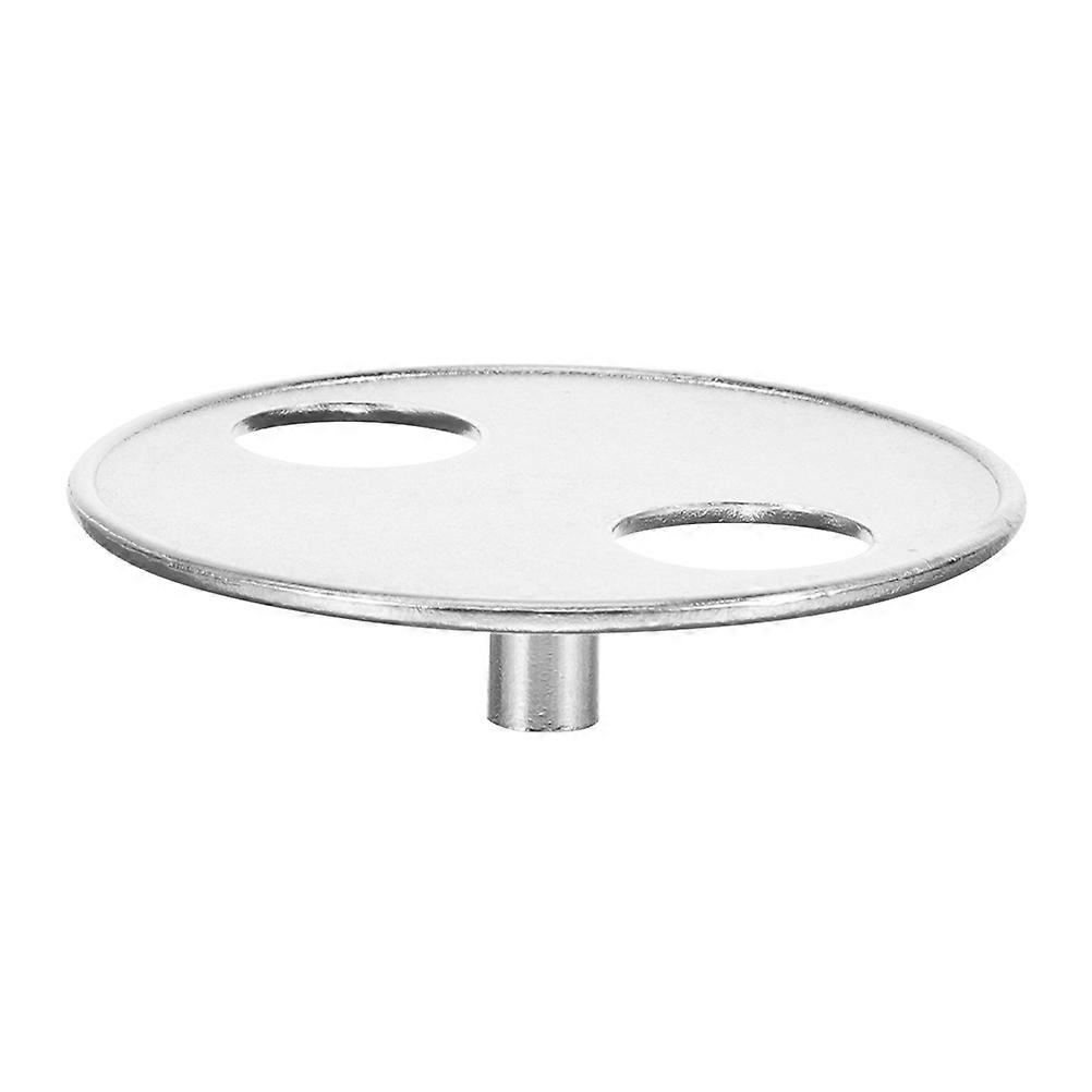 Silver Winding Keys Winder Button Music Box Replacement Parts Smooth Rotation 5.50X5.50X1.50CM 1Pack