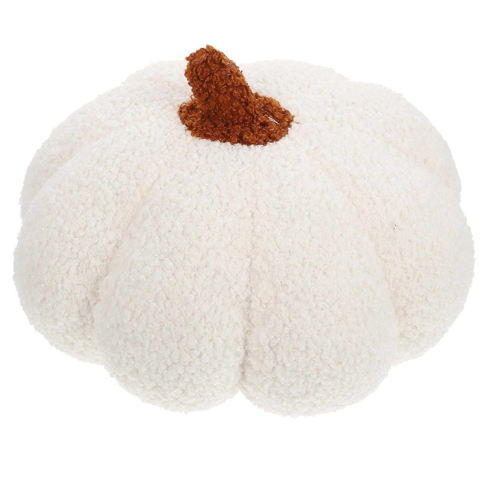 Pumpkin Shaped Pillow Home Pillow For Sofa Use 7.86x7.86x4.32 In PP Cotton Hugging 1Set