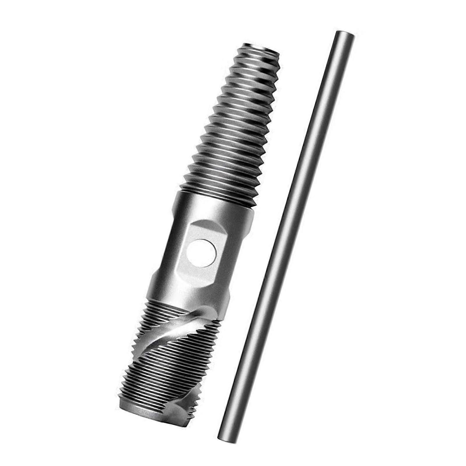 screw extractor set, 1.27 cm, 1.9 cm, doubleheaded screw extractor screw extractor for removing damaged screws 4pointwater pipe