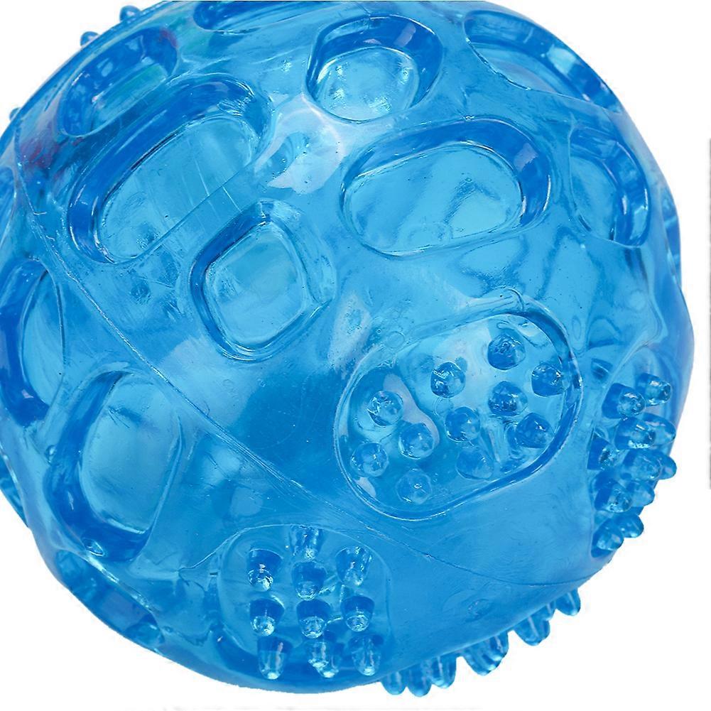 Set of 3 squeaky chew balls for dogs