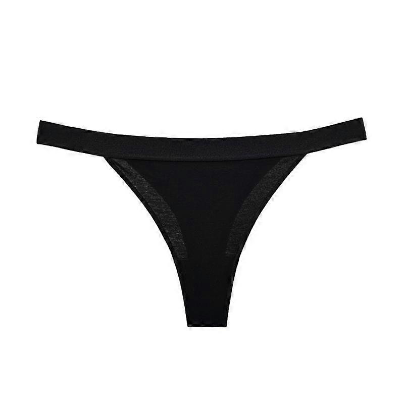 Multi Color Basic Pure Cotton Sexy V-pants for Women Comfortable and Breathable Half Wrap Buttocks Underwear