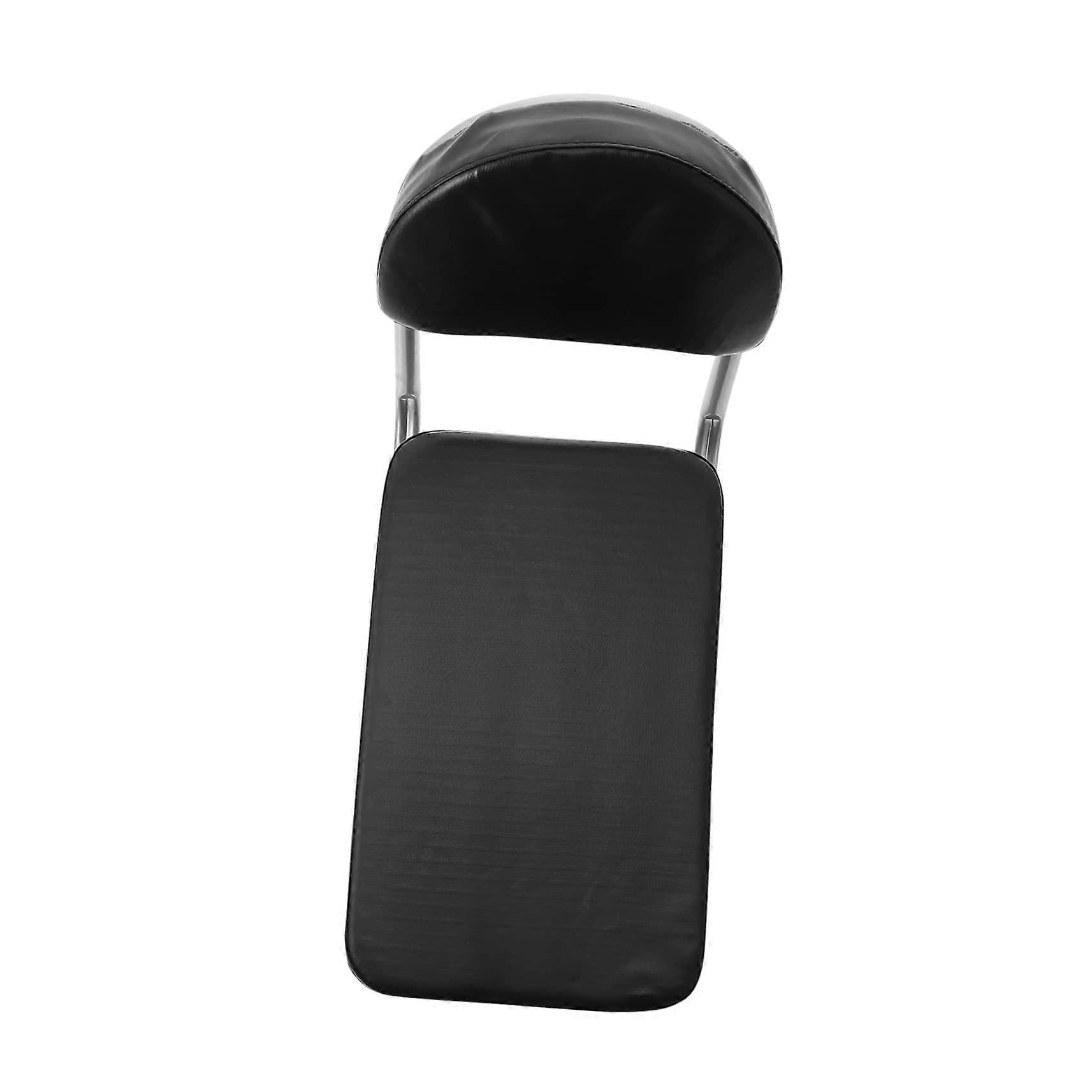 1 piece bicycle rear seat cushion with backrest thickened seat padding for bicycles durable material for additional passengers durable