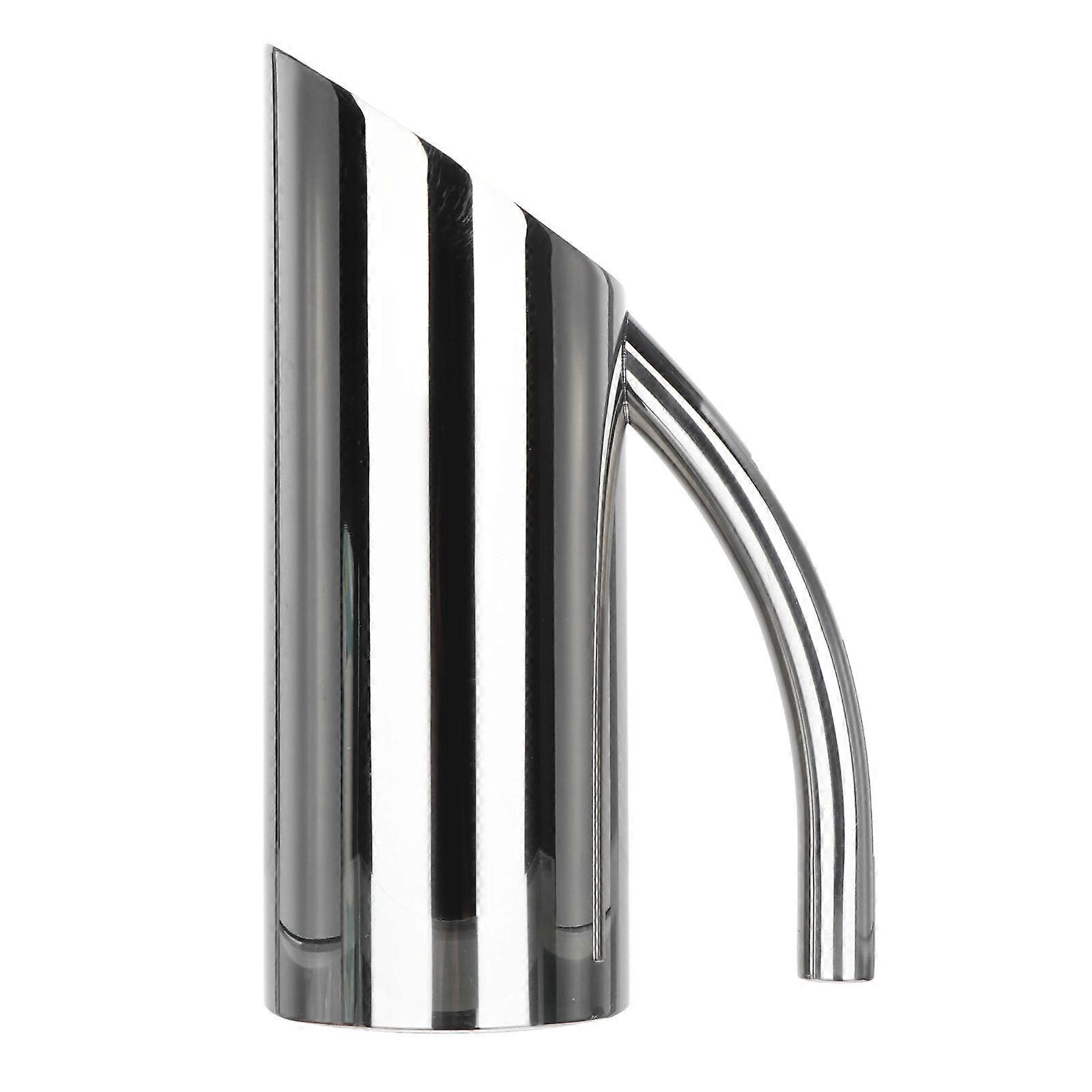 Stainless Steel Water Pitcher Home Use Silver 23.5x8.8x8.8cm Ice and Water Separation 1Pack