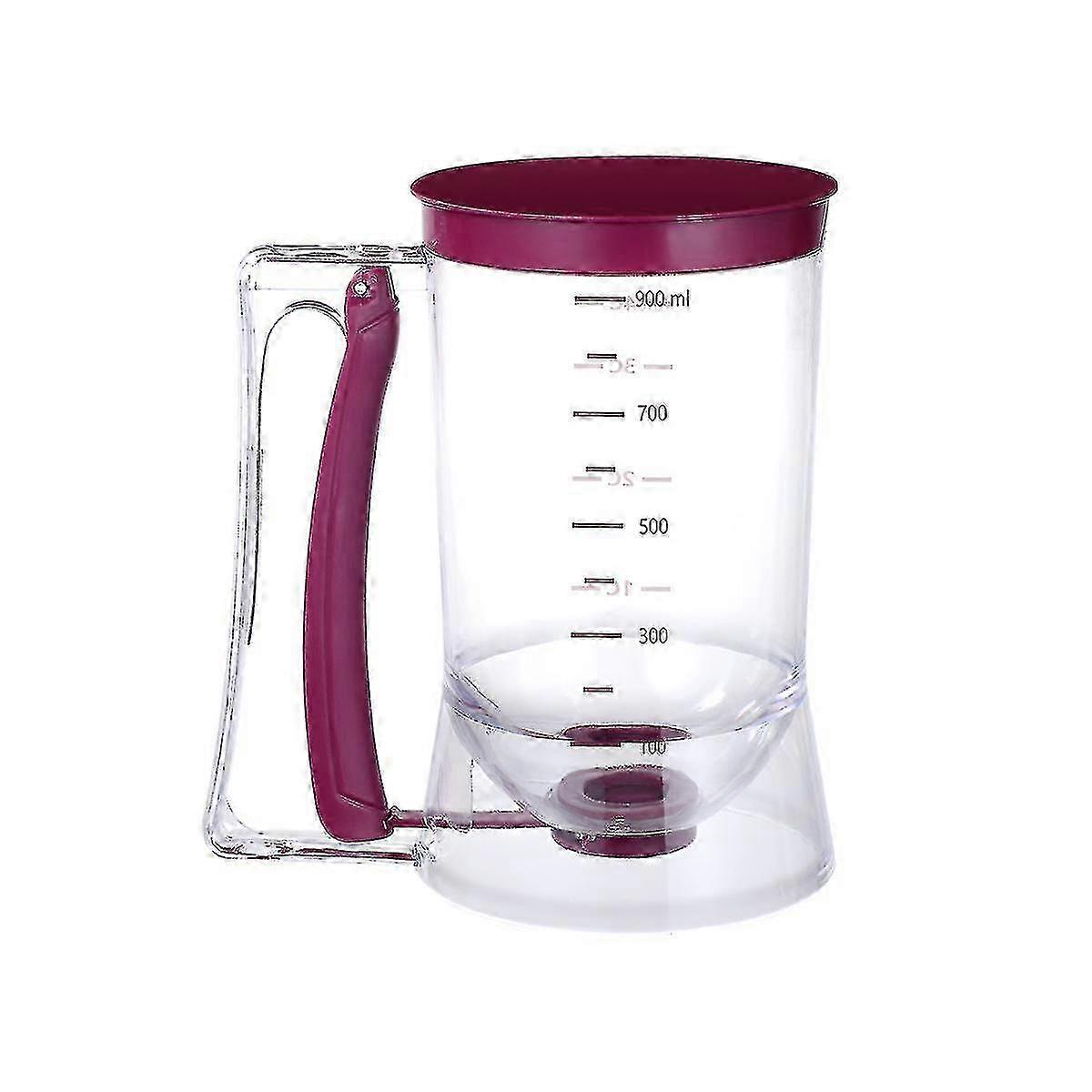 Ideal Pancake Batter Dispenser for Perfectly Measuring Cupcakes, Waffles, Muffin Mixes, Crepes, Cakes, and Various Baked Goods with Free Del