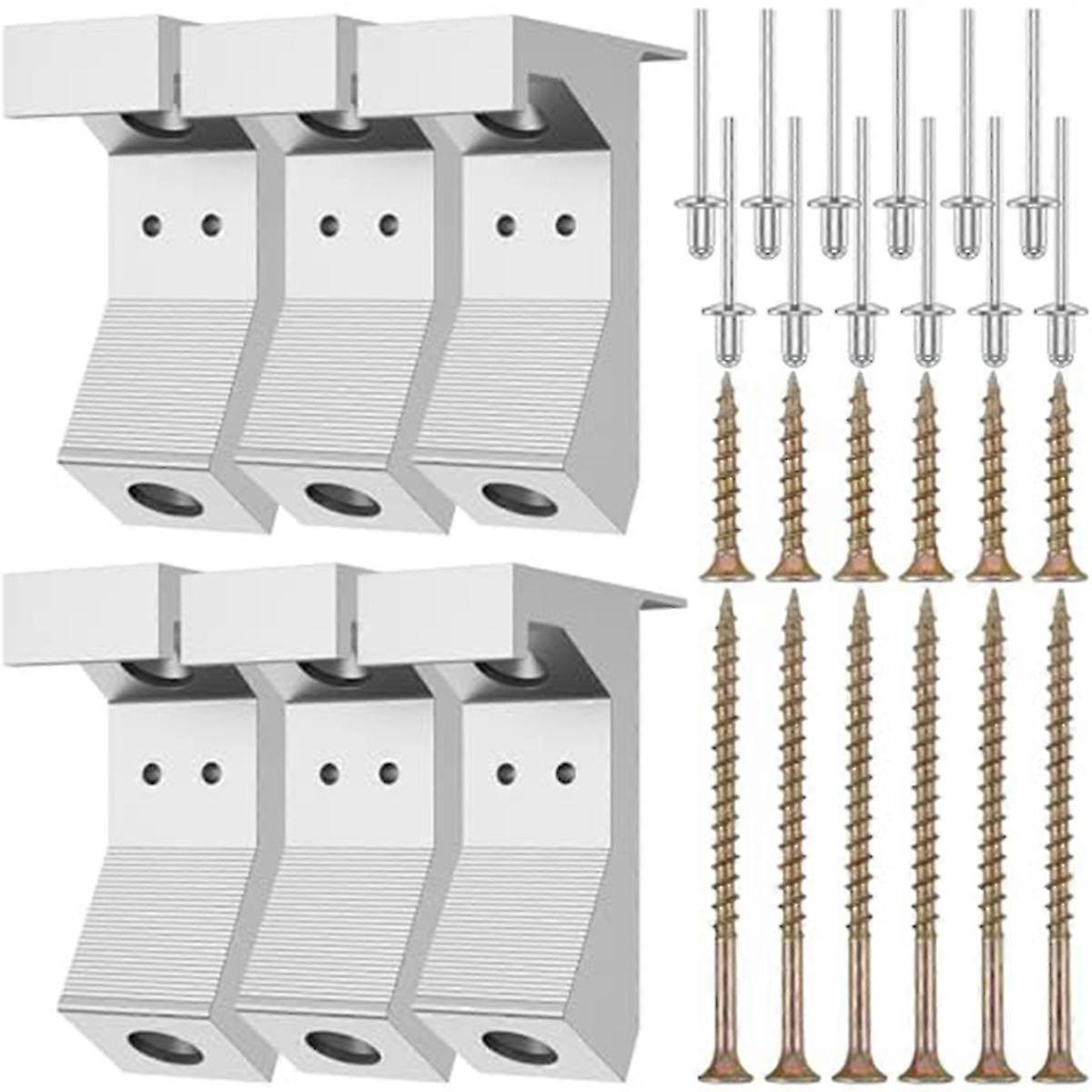 30Pcs Squeaky Floor Repair Kit, Alloy Eliminate Floor Squeak Screws Kit Space Fixer Set for 5/8Inch Edition 0627