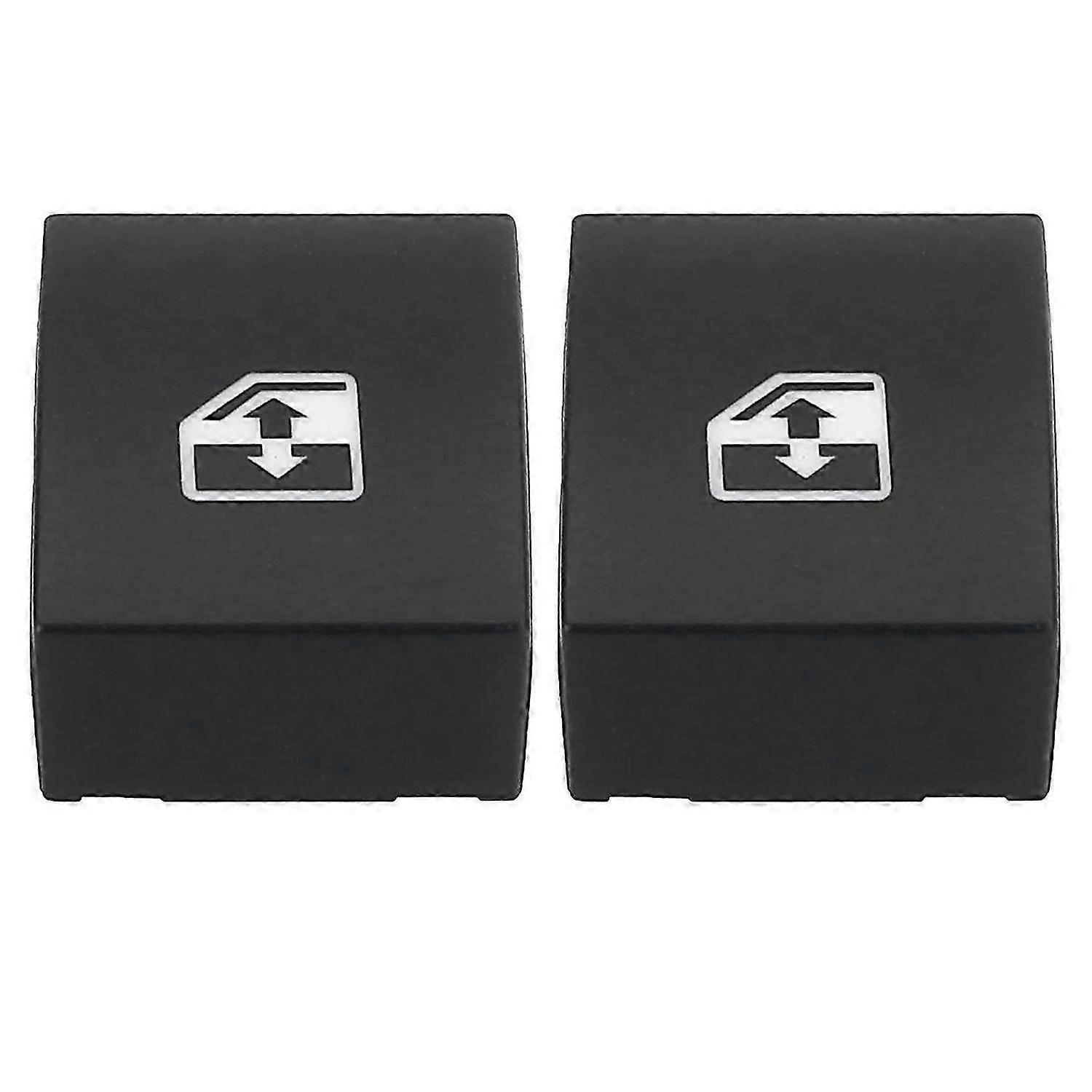 2Pcs Electric Window Switch Button Cover 13228881 for MK5 H 04-10 B 05-11/TIGRA B 04-09