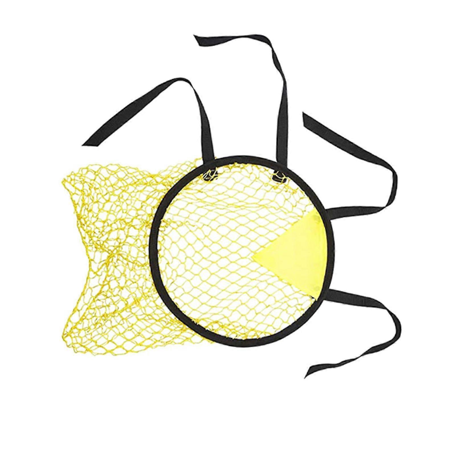Fußball Training Target Net Oberer Container Football Target Net Faltbar Target Net Operate Gelb