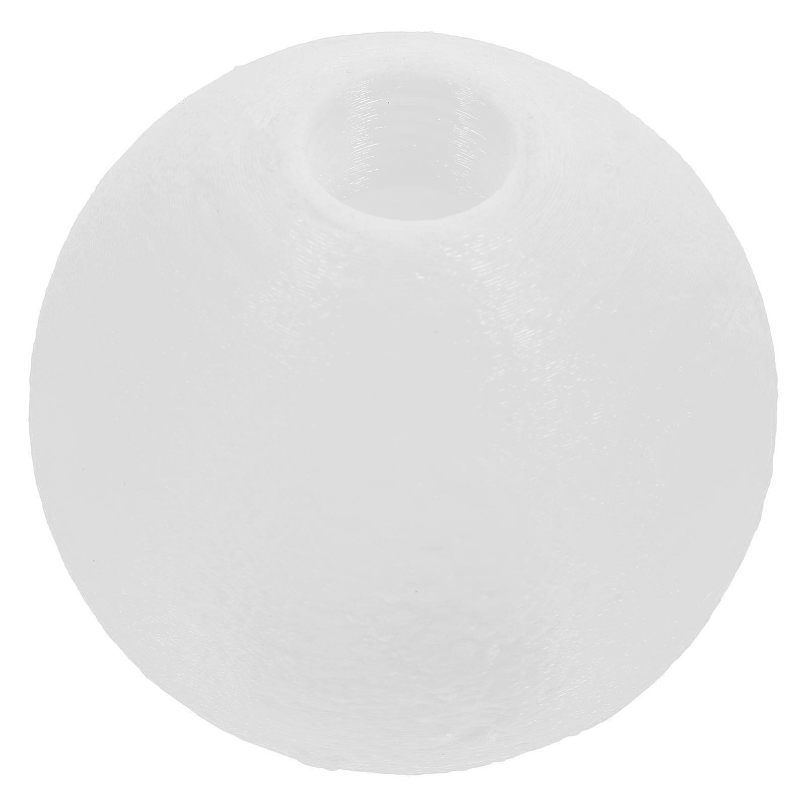 Round Shaped Lampshade Replacement Moon Lamp Soft Light Home Decoration 80mm Diameter White 1Pack