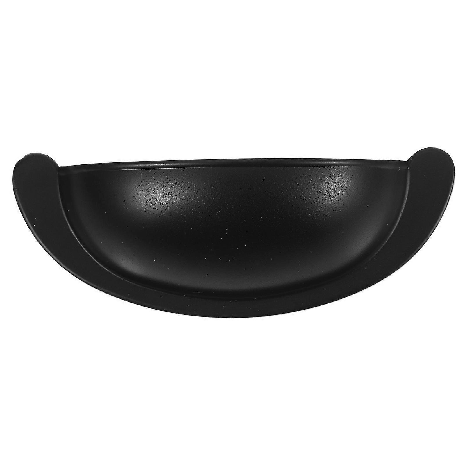 Cabinet Knobs And Pulls Semi Round Drawer Handle Cabinet Knobs Homeowners Decorative Cabinet Knobs Black 8.70X3.50X3.00CM 1Pack