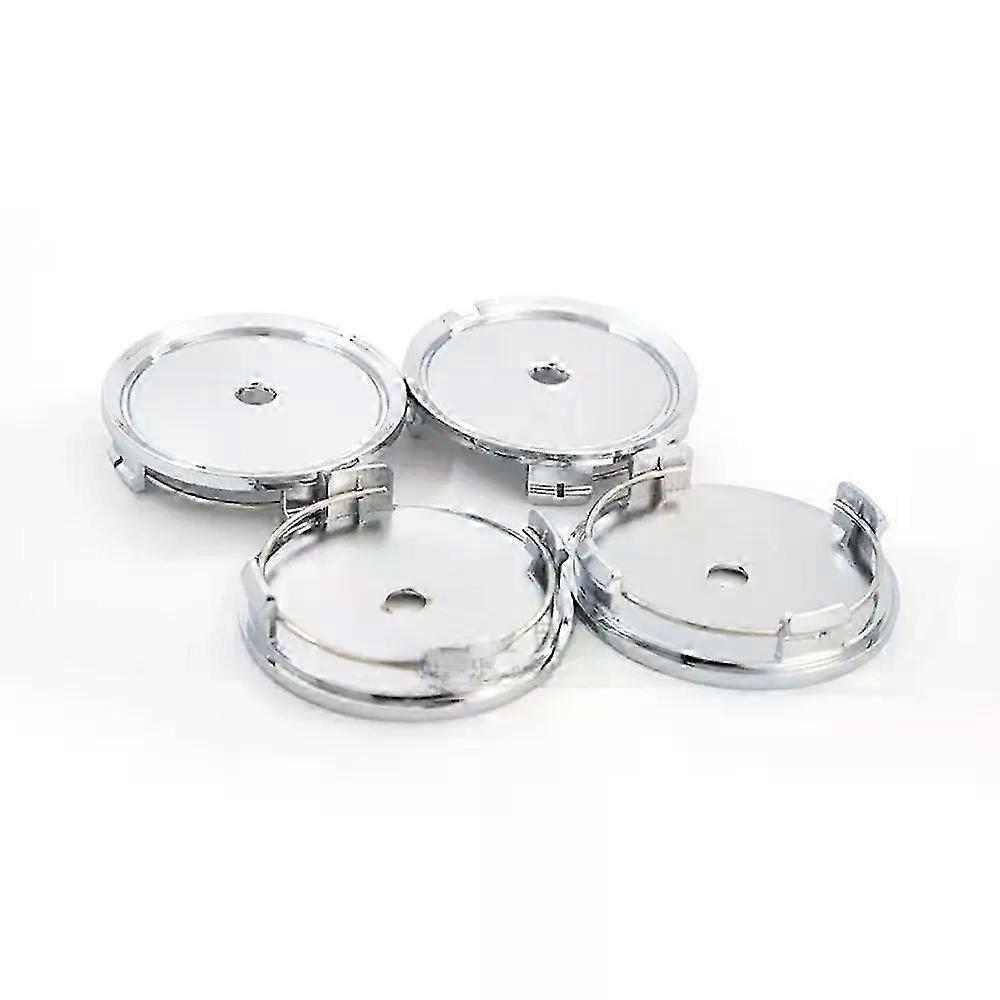 4pcs ABS 75mm καθολικά κεντρικά καλύμματα ροδών αυτοκινήτων κατάλληλα για τα αυτόματα εξαρτήματα αυτόματων ετικετών σημαδιών σημαδιών εμβλημάτων 65mm