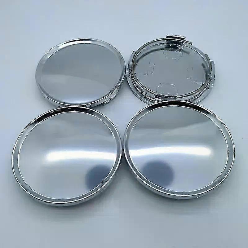 4 יחידות ABS 63 מ"מ מכסי מרכז גלגל לרכב מתאימים ל-56 מ"מ מתאים ל-OZ מירוץ סמל לוגו מדבקת hubcaps כיסוי תג אביזרי תג