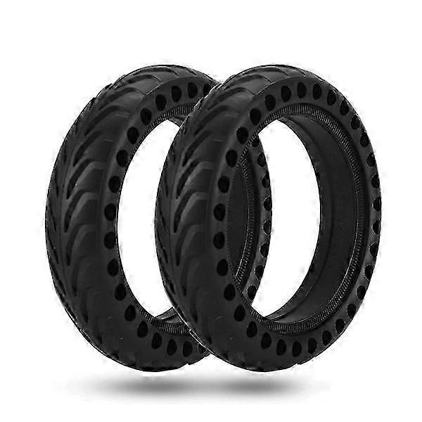 2 tires + tire tool - suitable for a specific brand - Puncture free - Honeycomb Black