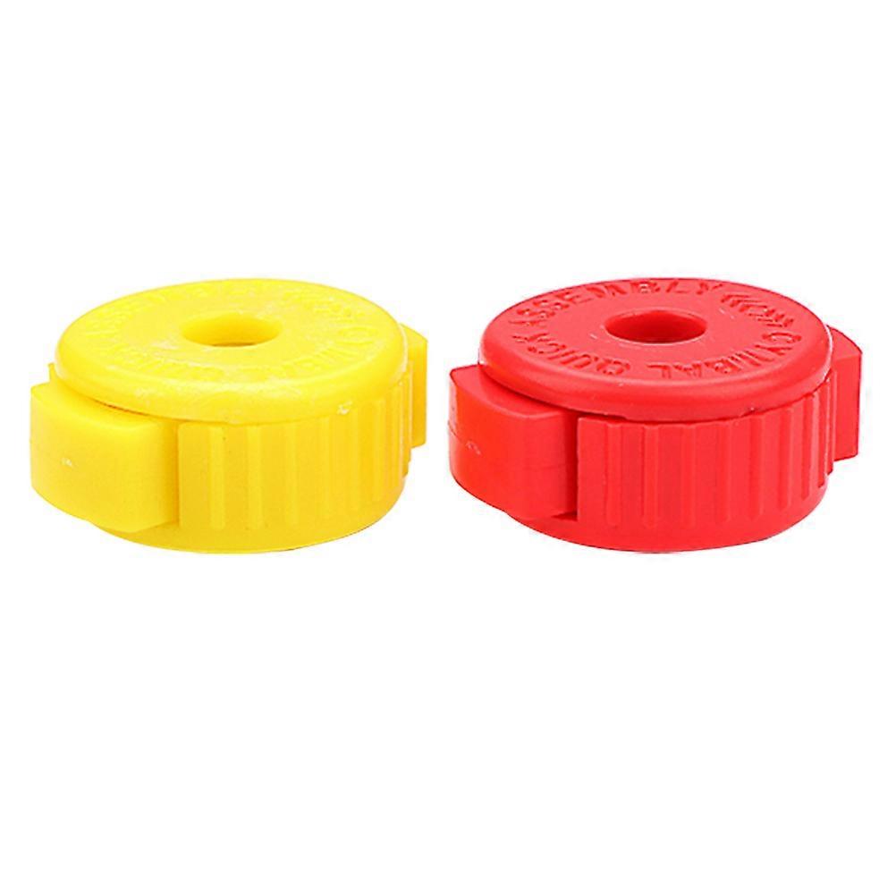 Drum Kit Accessories Cymbal Quick Release Tools Stage Performance Yellow 3.78X3.78X1.90cm Low Noise 2Pcs
