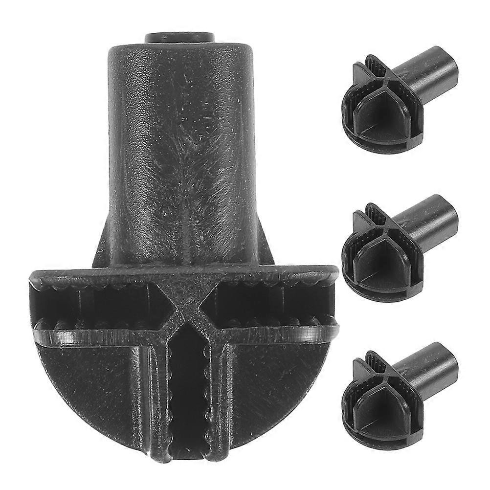4pcs Durable Plastic Connectors for Modular Shelving – Sturdy DIY Closet & Wardrobe Organizers, Easy Assembly & Detachment, Lightweight & Reliable