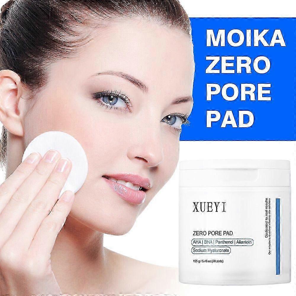 Zero Pore Pads, Dual-Textured Facial Toner Pads for Exfoliation and Minimizing Pores with AHA Lactic Acid & BHA Salicylic Acid, Ideal for All Skin Typ