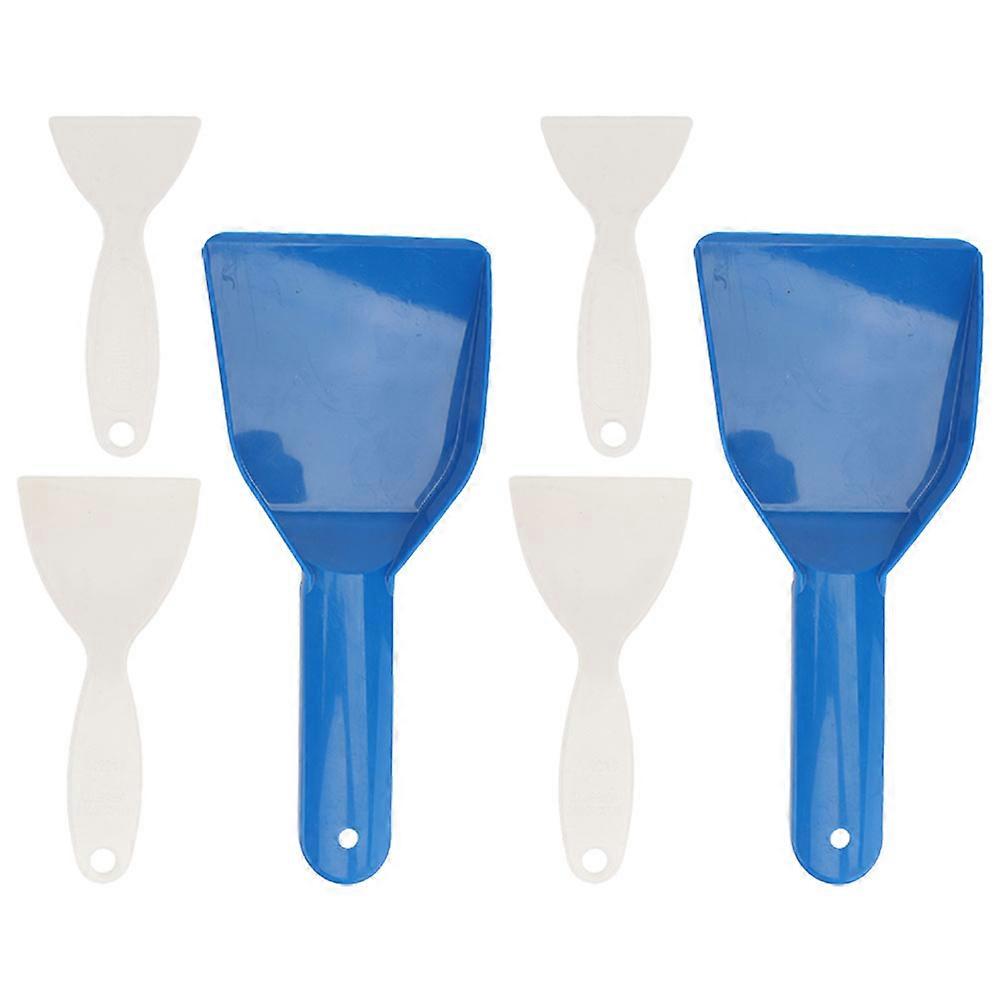Kitchen Cleaning Tool Flat Ice Removing For Bathroom Cleaning 6Pcs