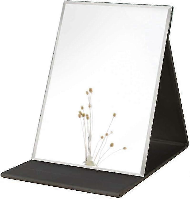 Mirror Large Super HD Portable Makeup Mirror Mirror Multi Stand Angle Hand Free/Portable/Table Folding Mirror 10X7 Inch SZRH A-F 323