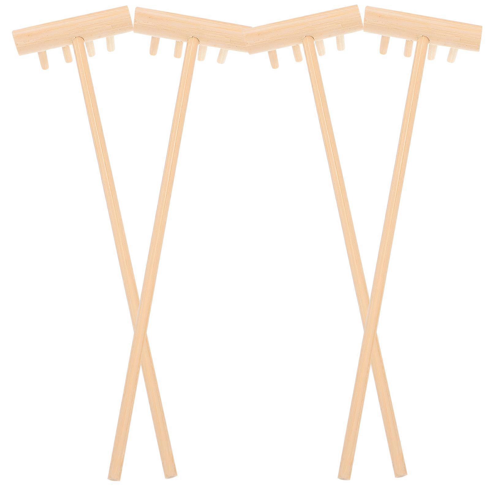 Mini Garden Rake Set Small Hand Rake For Sand Table Accessories 4Pcs