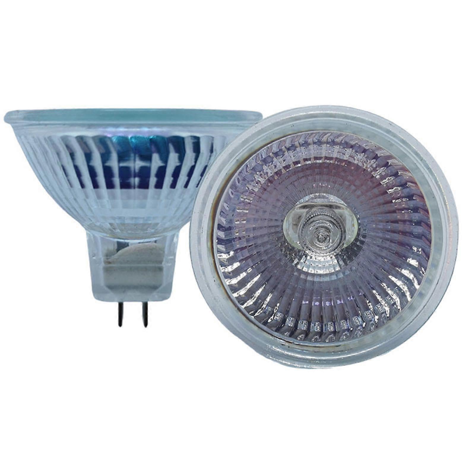 卤素灯 MR16 50W 220V 卤素灯泡 MR16 220V 20W GU5.3 BiPin 底座暖白色可调光,适用于景观、轨道照明 1Pc 20W 20w 1PC