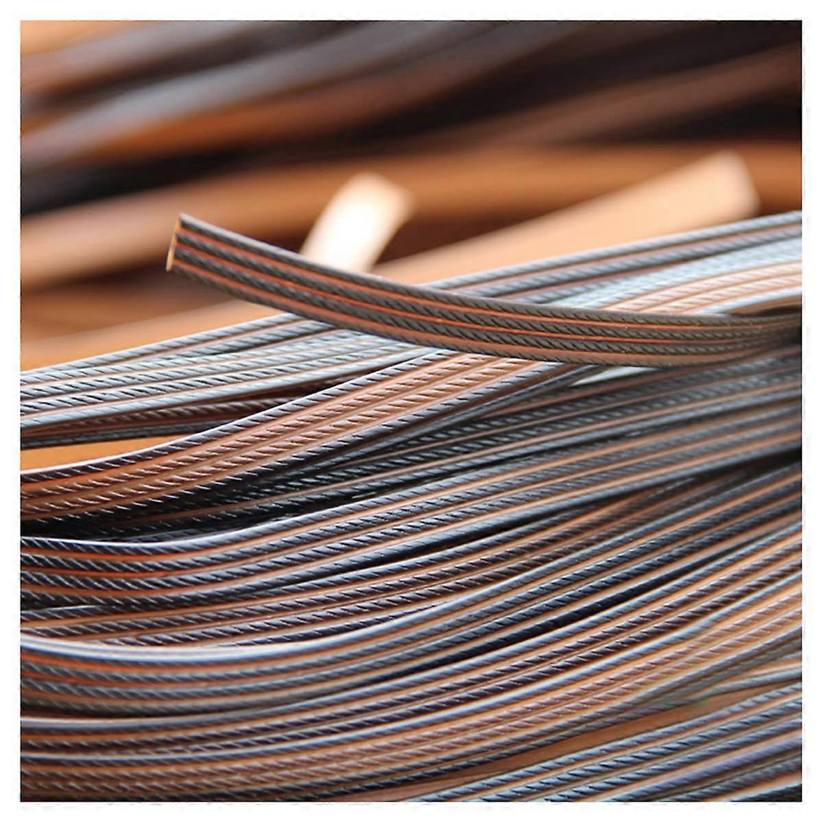 8 mm x 196 ft Synthetic Flat Rattan Furniture Fastener for Wicker Chair Table Basket Repair - Pattern 01, 8Mm*60M