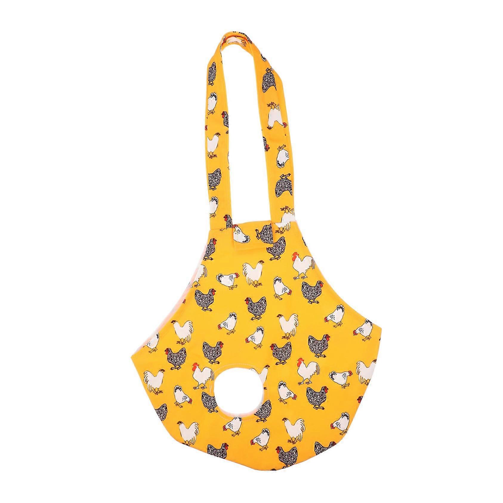 Chicken Holder Sling Carrier Bag with Adjustable Strap Stylish Design for Outings Breathable Material Safe Transport for Pet Chickens Durable