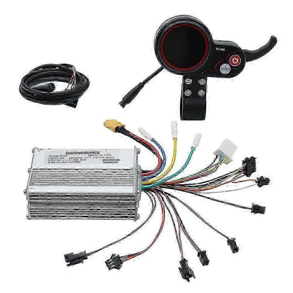 2025 48V 20A Electric Scooter Controller Dashboard Kit with TF-100 Display Scooter for Electric Scooter