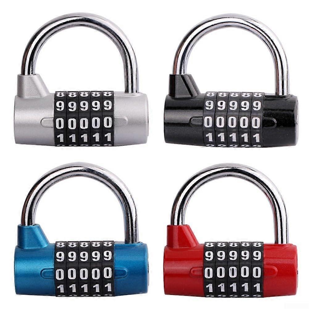 Door Knob Push-Pull For Gym Locker Cabinet Toolbox Blue Password Padlock Compatibility Theft-Prevention