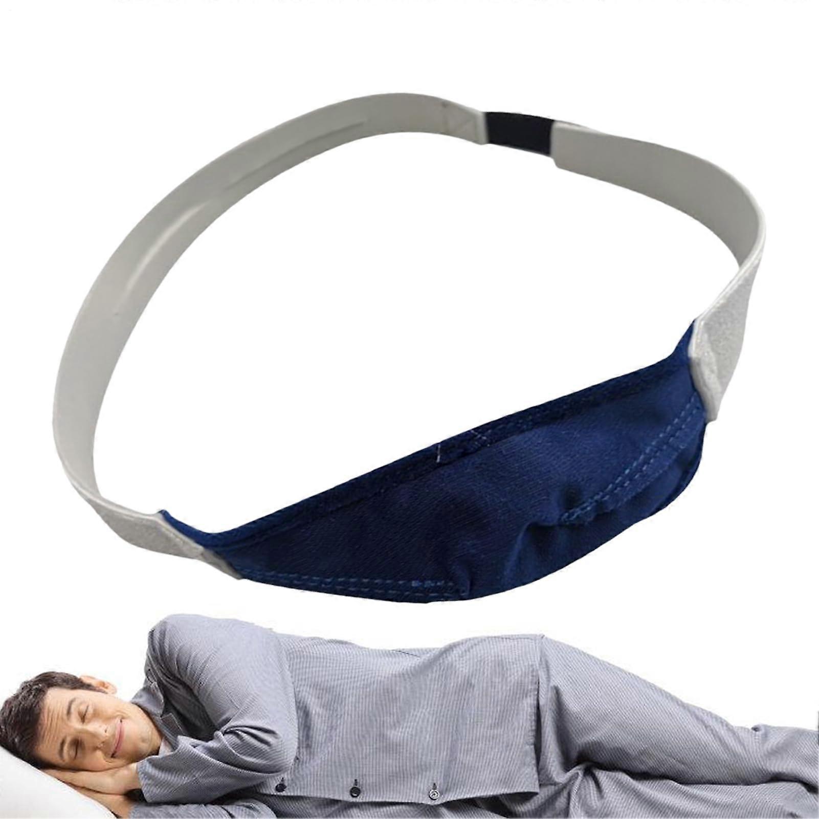 Anti-Snoring Chin Strap Breathable Adjustable For Sleep Stops Snoring