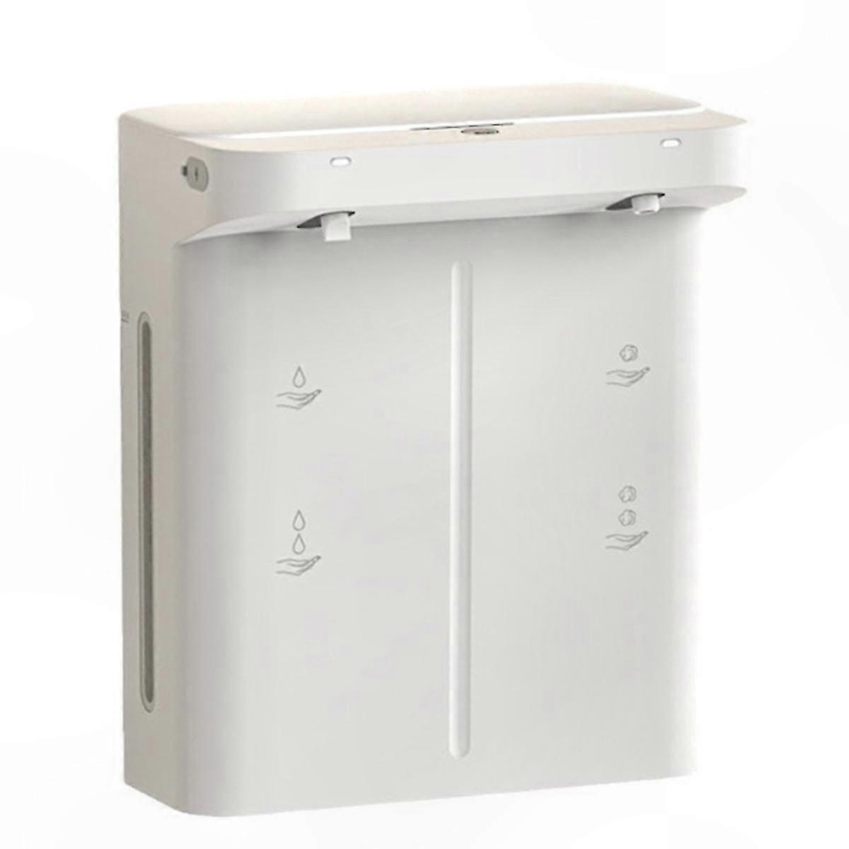 Touchless Automatic Dispenser for Soap, Lotion, and Bubble, Double 300ml Capacity, Suitable for Various Liquid Types