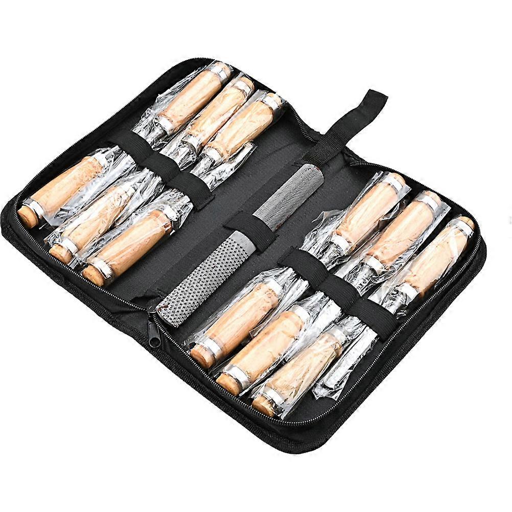 Woodworking Tool Set Engraving Tools For Art Studio Artists Durable Use 13Pcs