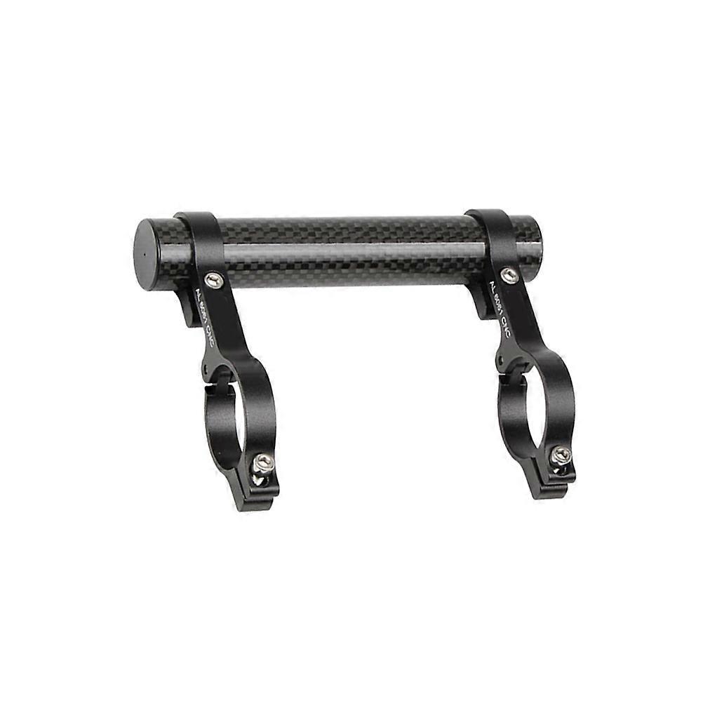 Handlebar Extension Frame Mountain Biking Accessory 13 x 3.18 x 3.18cm Carbon Fiber 1Pcs