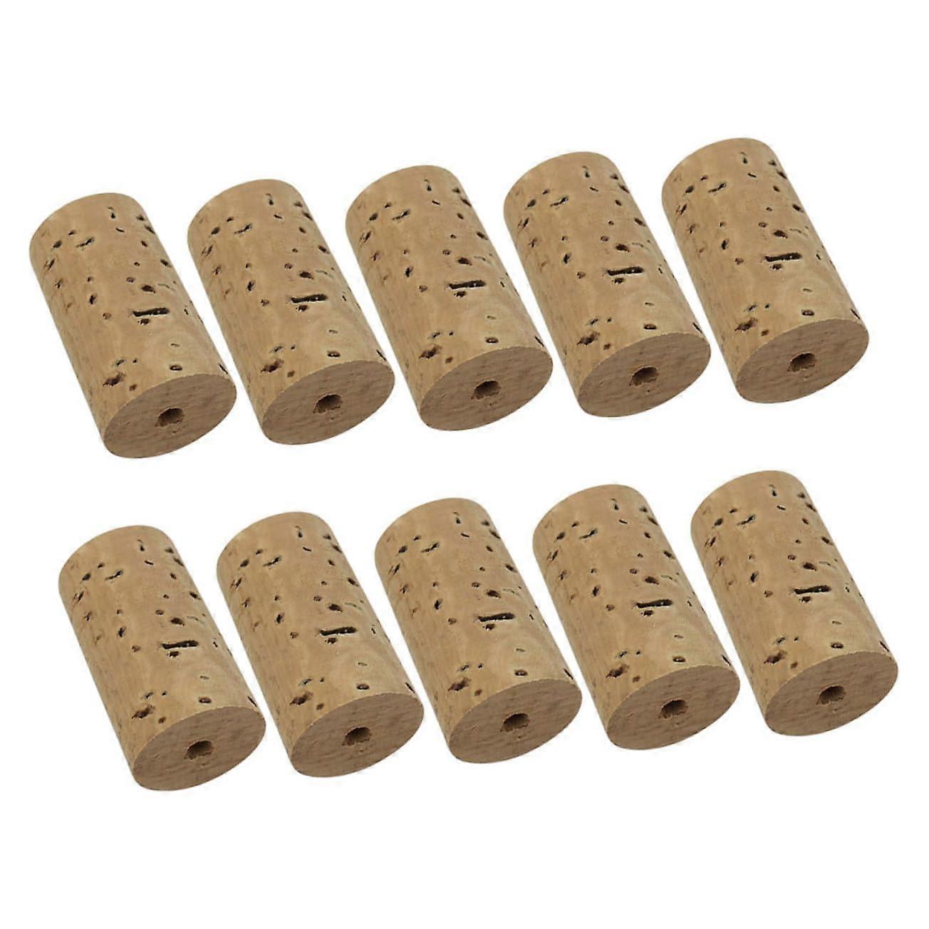 Flute Headjoint Cork Stopper - 10 Pcs Replacement Cork For Flute Headjoint, Woodwind Instrument Spare Part, Cork Material