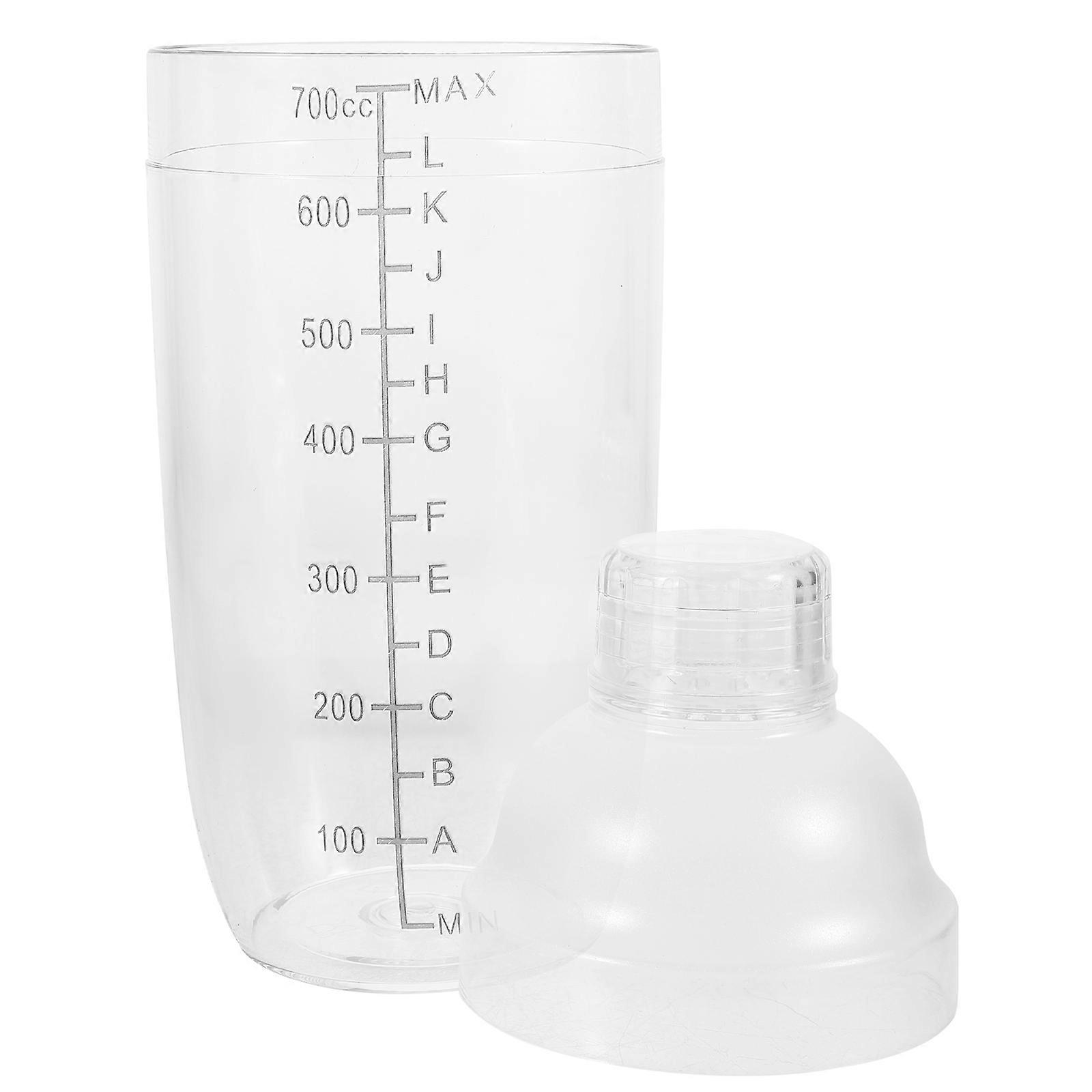 Clear Shaker Transparent Use 700ml Sealing Technology 1Pcs