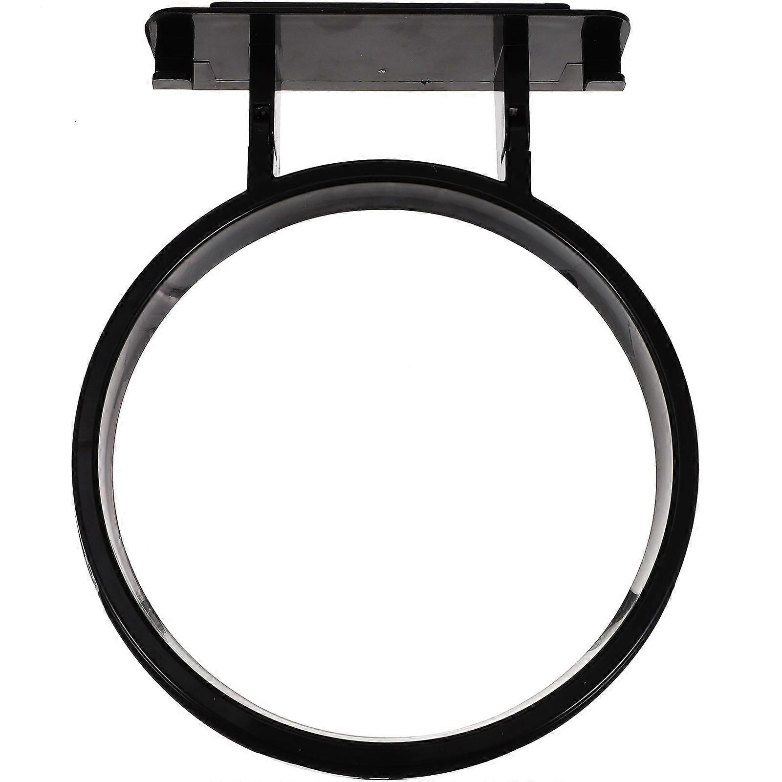 Wall Mount Ball Holder for Display Made of Durable PP Black Color Fits Basketball and Football