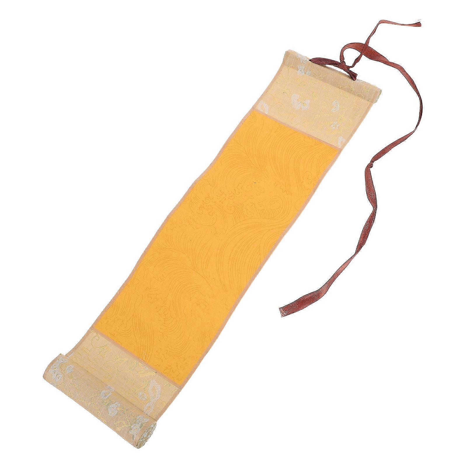 Chinese Calligraphy Scroll Paper with Rods – Durable Xuan Rice Paper for Traditional Painting, Wedding Vows, Invitations & Home Decor – Easy to Hang