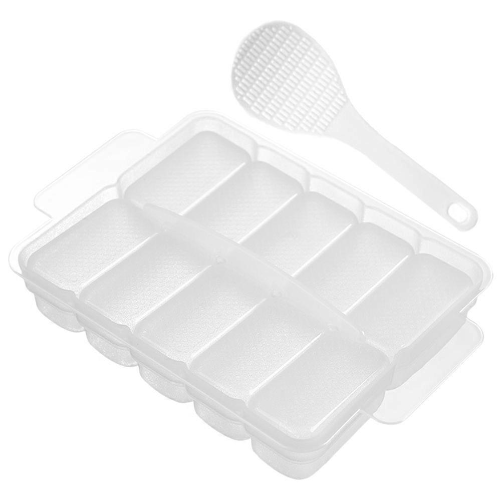 Sushi Making Molds Multi Grids Sushi Tool Non Stick Surface Restaurant Use ABS Material 6 9X4 5X1 2In For Friends Who Love Making Sushi 1 Set