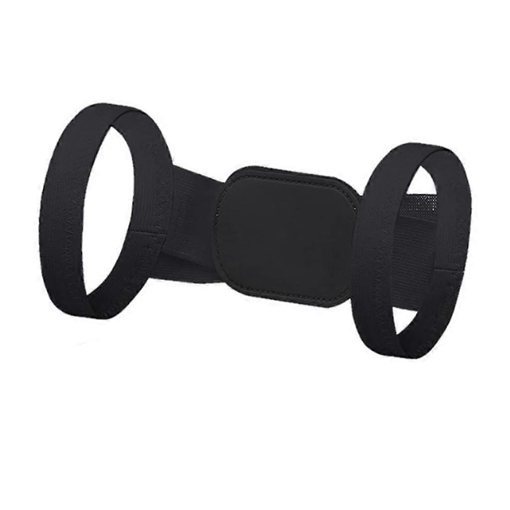Posture Back Correction Shoulder Support Brace Belt Small Black Durable for Spine Alignment Back Posture Corrector