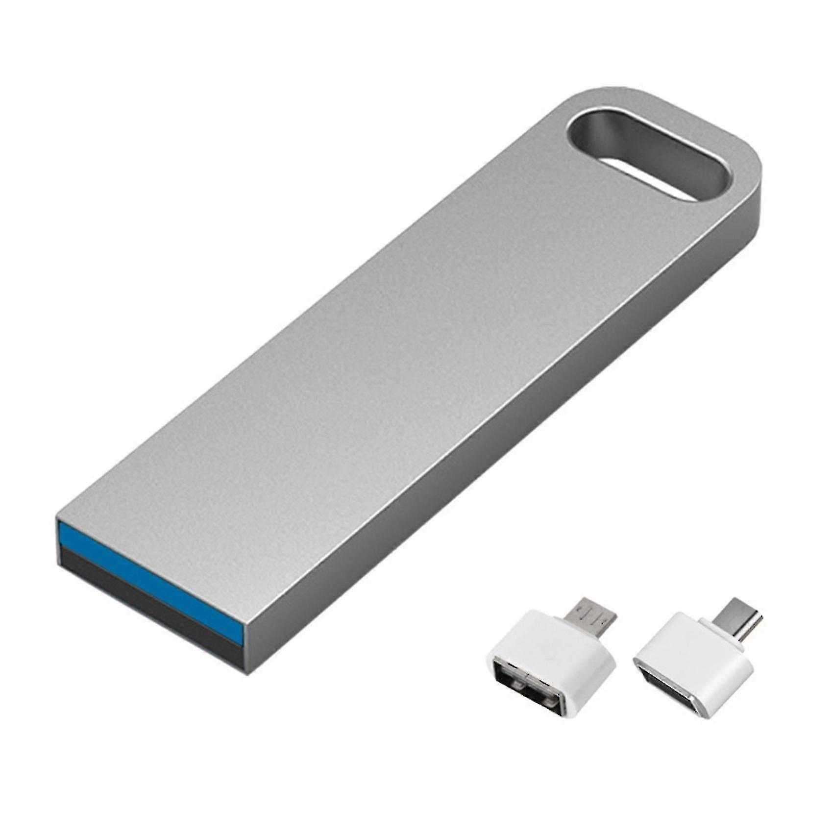 USB3.0 Flash-Laufwerk 2TB Memory Stick Mini U Disk Memory Stick Portable U Disk mit Handy Adap